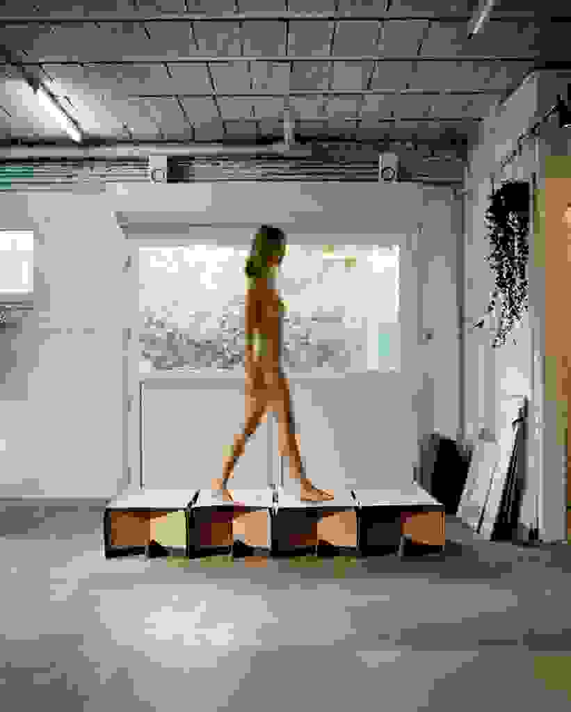 Studio Nocc cardboard bed Purple Fashion 2013