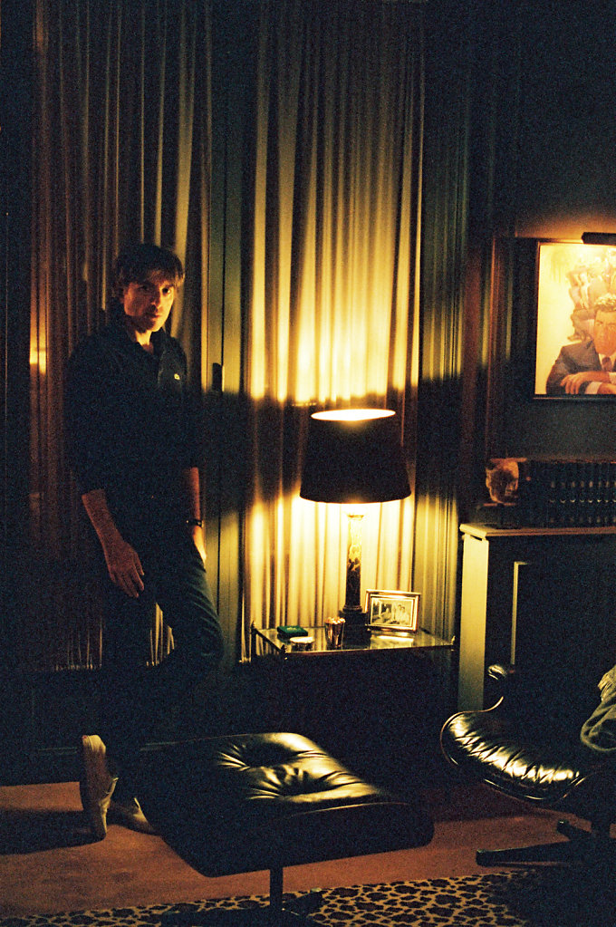 Nicolas Godin (portrait de nuit) Paris 2014