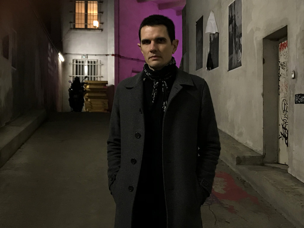 Mathieu Lescop, portrait de nuit, Paris 2023